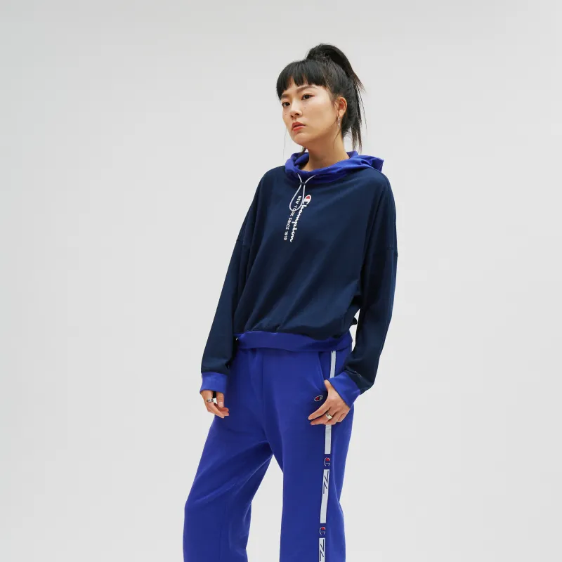 Champion Sweatshirts Unisex Navy Blue-3