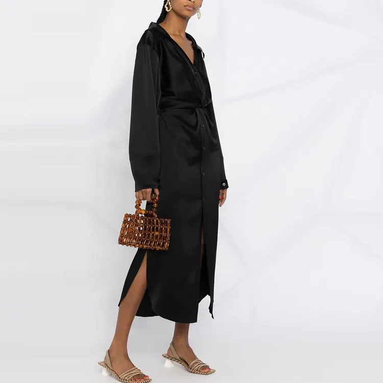 NANUSHKA Long-Sleeved Dresses Women's Black-3