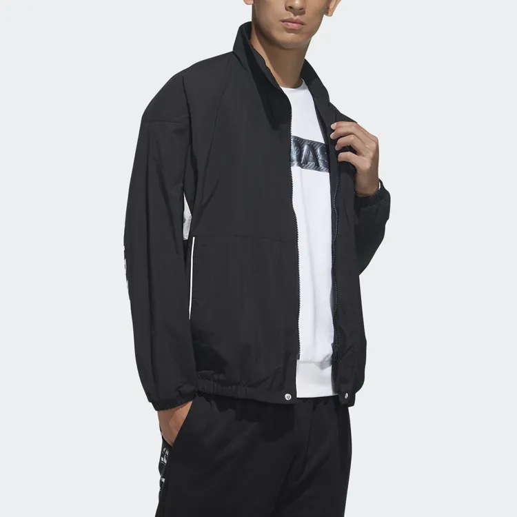 Adidas ESSENTIALS Jacket Men's Black-5