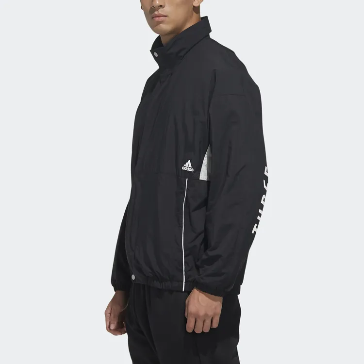 Adidas ESSENTIALS Jacket Men's Black-4