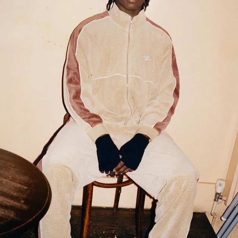Supreme Nike Velour Track Jacket-10