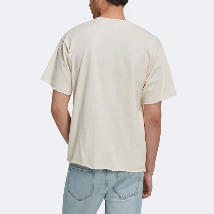 Adidas Originals T Shirt Unisex Gray White-3