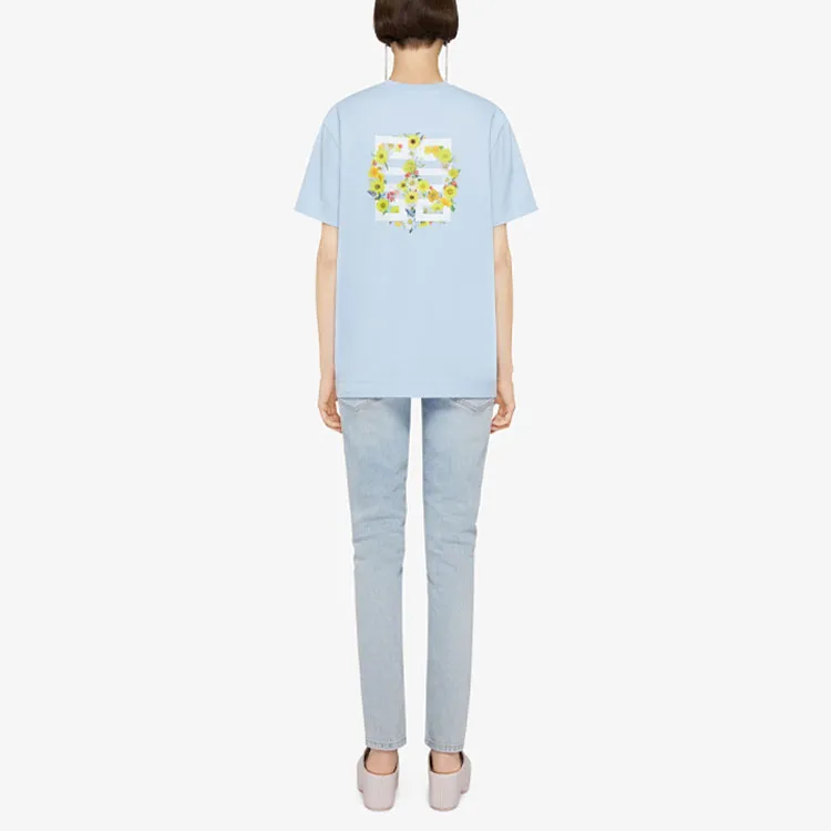 GIVENCHY SS22 T Shirt Women's Blue-2