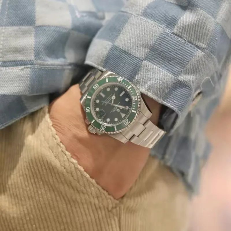 Bape A BATHING APE Type 1 Bapex Watch Silver/Green-10