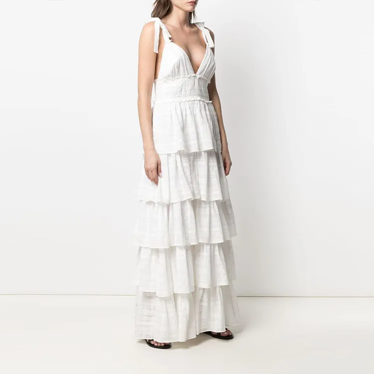 SIMONE ROCHA Sleeveless Dresses Women's White-3