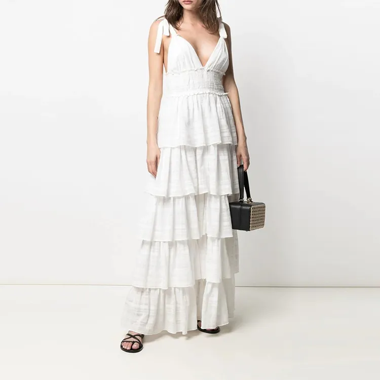 SIMONE ROCHA Sleeveless Dresses Women's White-2
