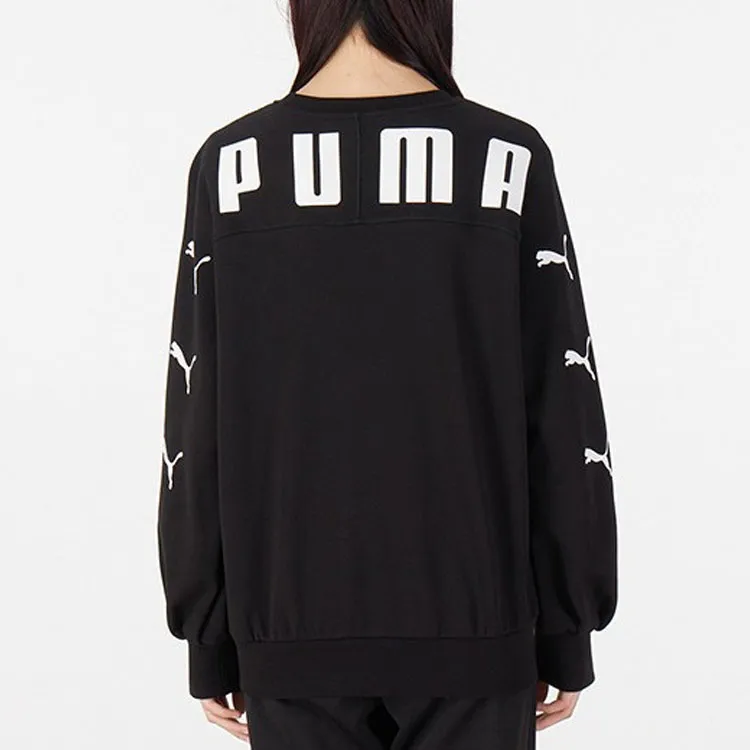 PUMA Sweatshirts Women's Black-3