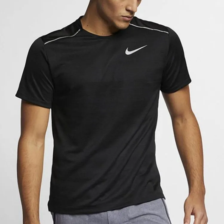 Nike T Shirts Men Black-2
