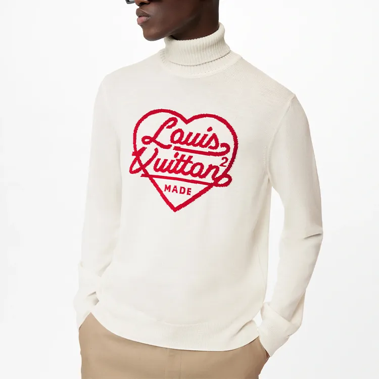 LOUIS VUITTON Sweater Men's White-3