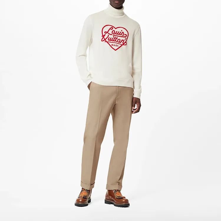 LOUIS VUITTON Sweater Men's White-2