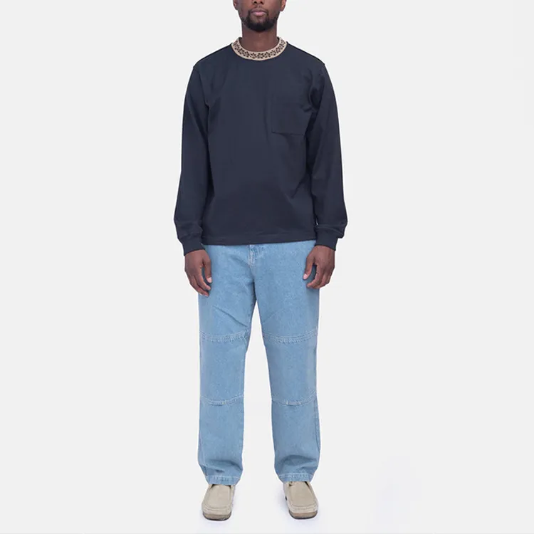 Stussy Flower Mock Neck Long Sleeve Crew-2