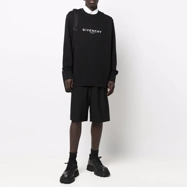 Givenchy Reverse Slim Fit Fleece Sweatshirt-2