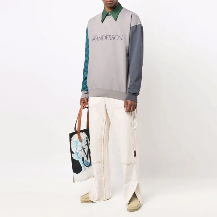 JW Anderson Sweatshirts Men Gray-3