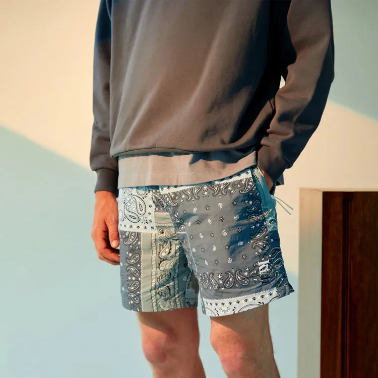KITH Printed Active Swim Shorts-3