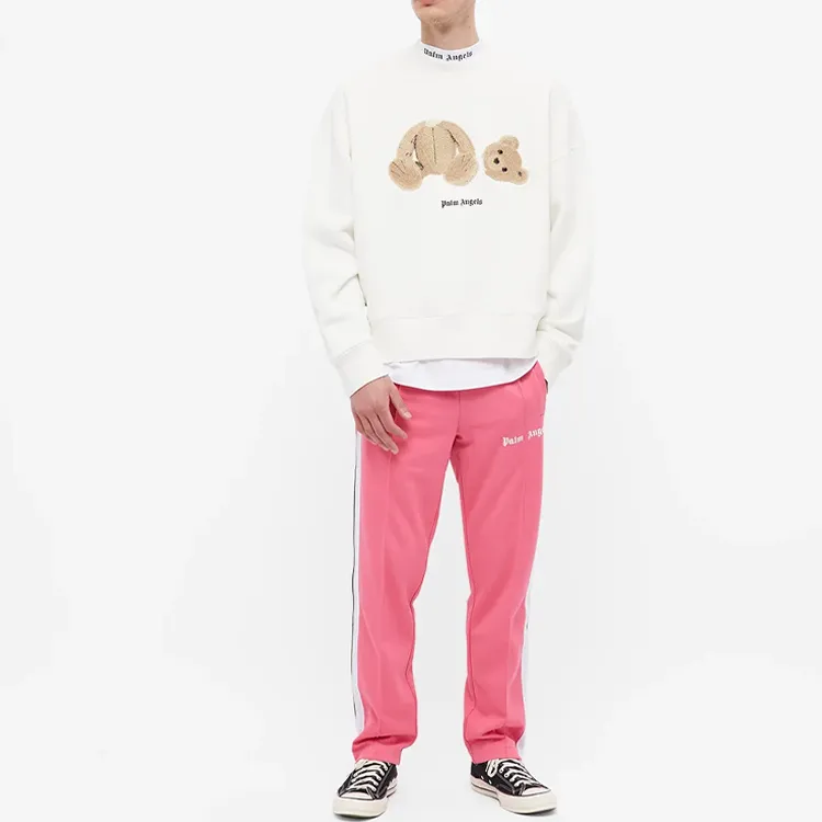 PALM ANGELS Bear Crew Sweatshirt-3