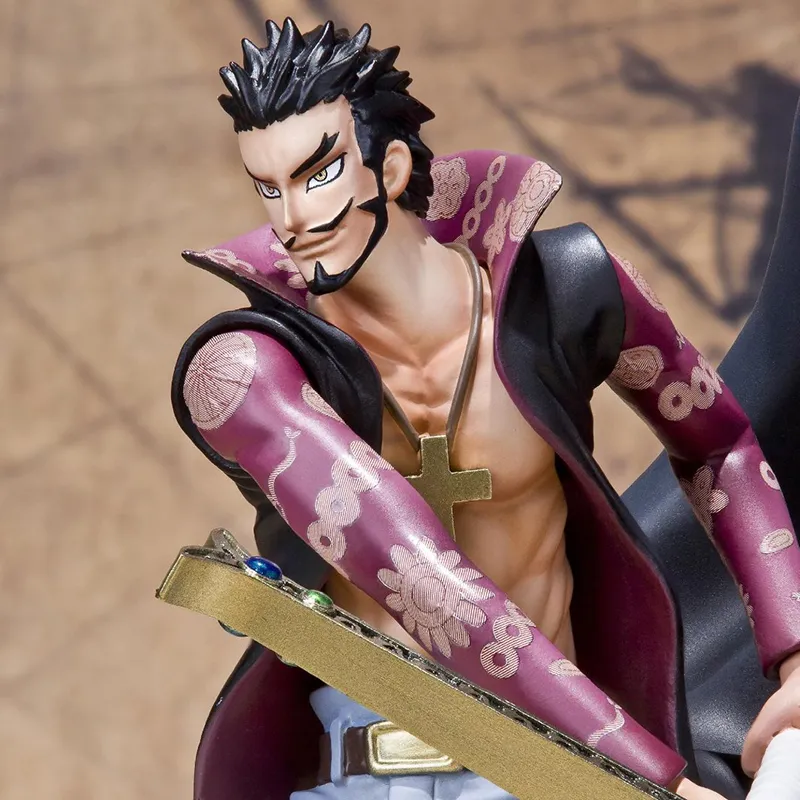 BANDAI Jorakol Mihawk Bandai Figurarts Zero One Piece One Piece Hawkeye Battle Edition Scale Figures-4