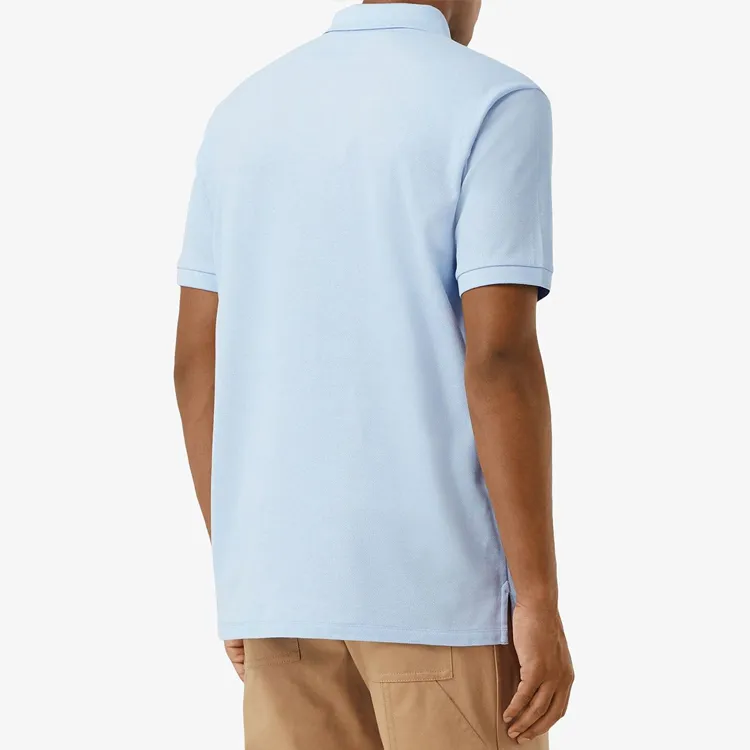 Burberry Polo Shirt Men's Light Blue-2
