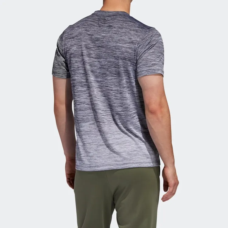Adidas T Shirts Men Metallic Black-3