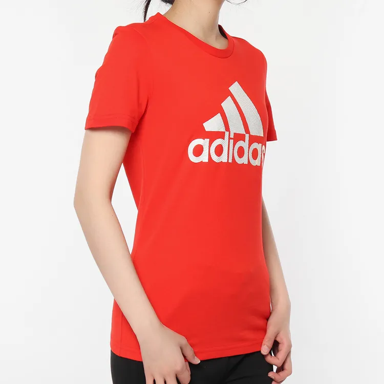 Adidas T Shirts Women's Red-4