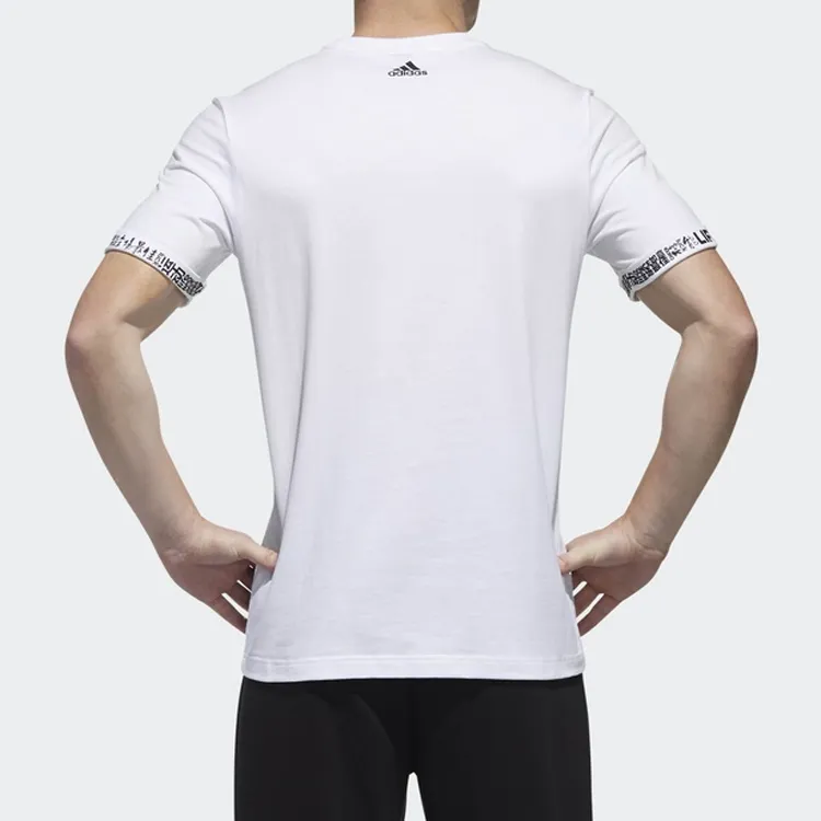 Adidas T-Shirts Men White-3