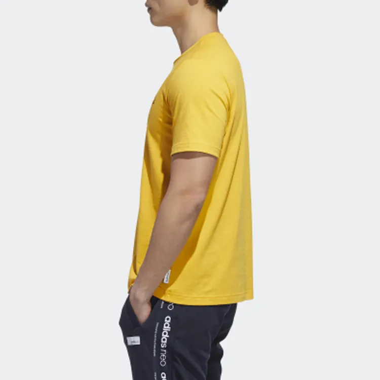 Adidas Neo T Shirt Men's Yellow-5