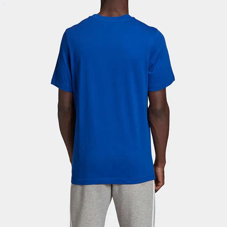 Adidas Originals Trefoil T Shirts Men Blue-3