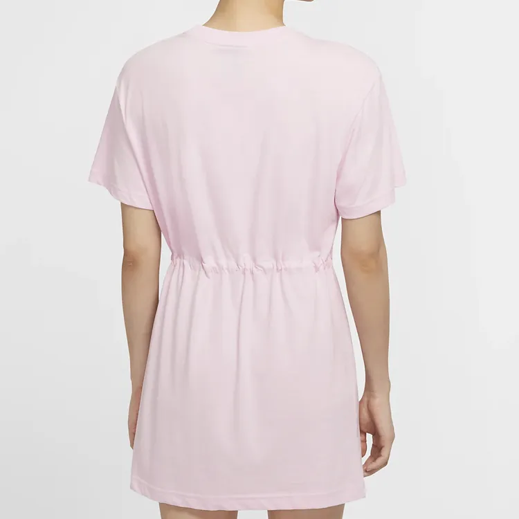 Nike Short Sleeved Dress Women's Pink-3