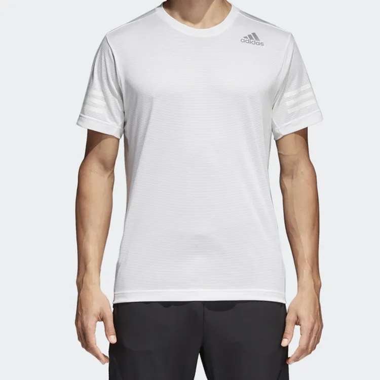 Adidas T Shirts Men White-2