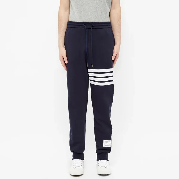 THOM BROWNE 4 Bar Striped Sweatpants-3