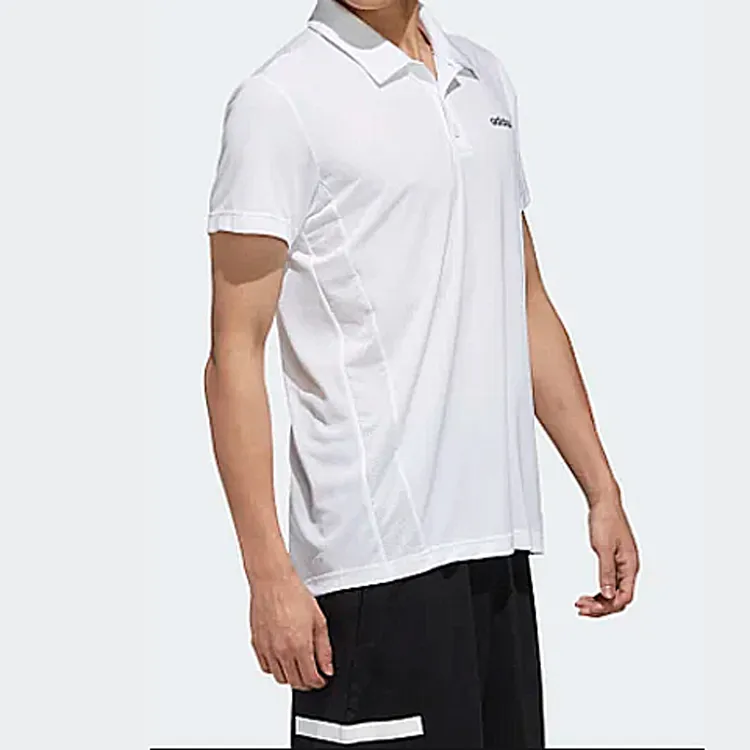Adidas Polo Shirts Men White-3