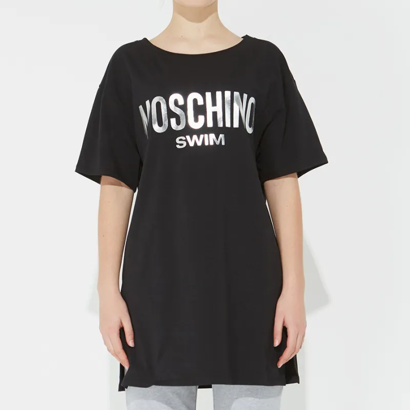 MOSCHINO Logo print Mini Dress-4