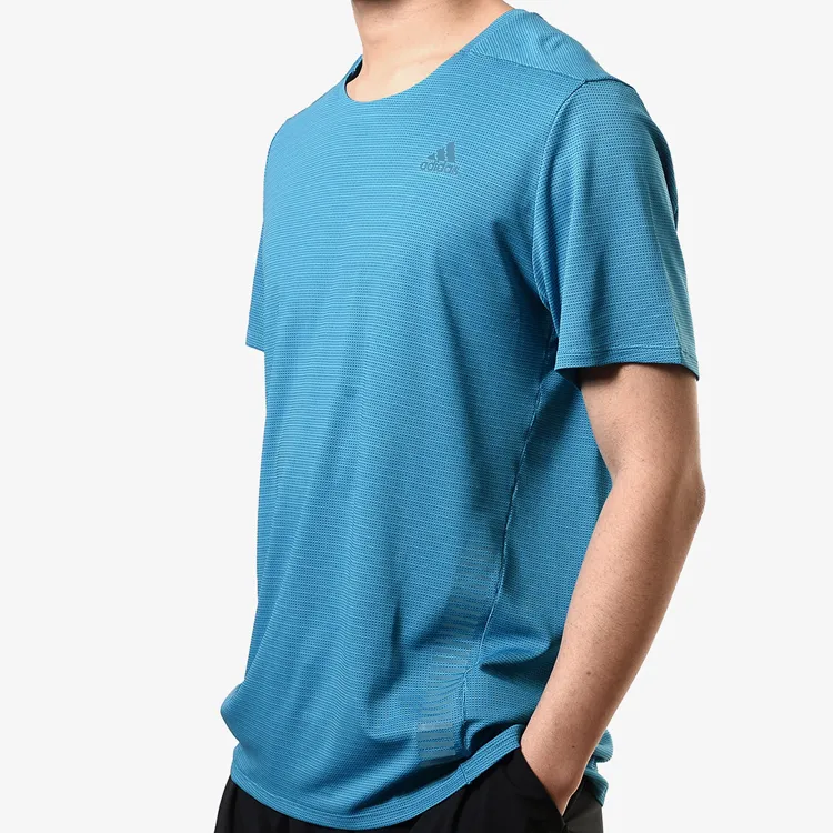 Adidas T-Shirts Men Teal-2