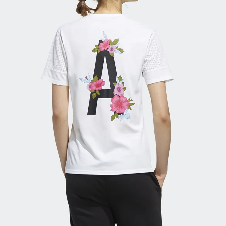 Adidas Neo Straight T Shirt Women's White-2