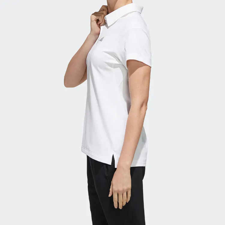 Adidas Polo Shirts Women's White-4