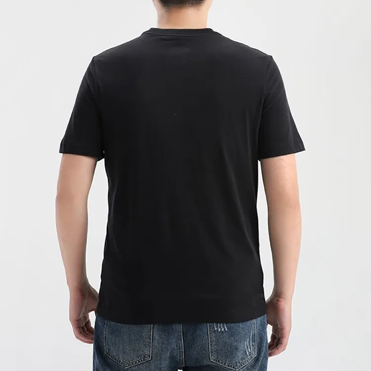Nike T Shirts Men Black-4