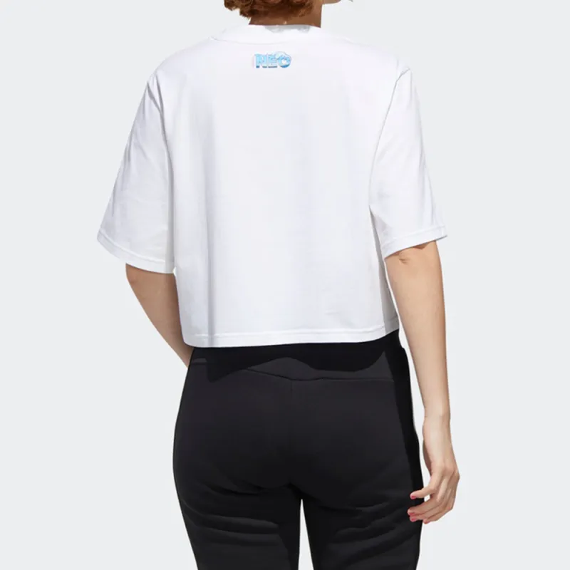 Adidas Neo T Shirt Women's White-2