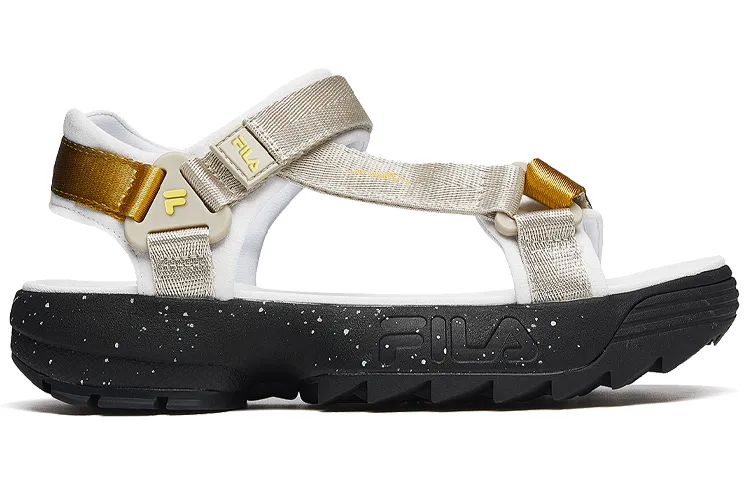 FILA Flia Drifter X Phillip Lim Sports Sandals Black/Gold Women's-2