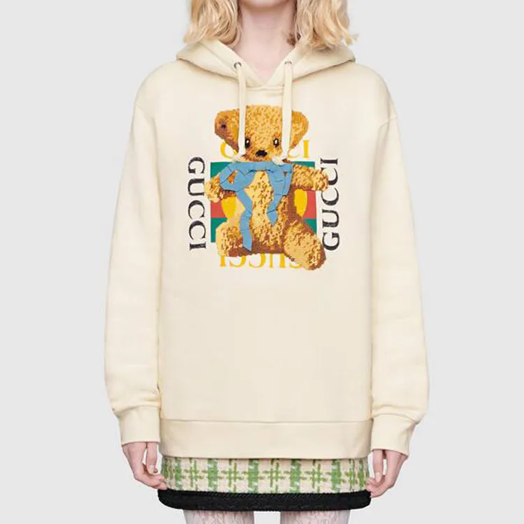 GUCCI Sweatshirt Women's Ivory White-2
