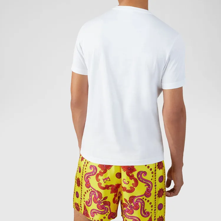 VERSACE T Shirts Men White-3