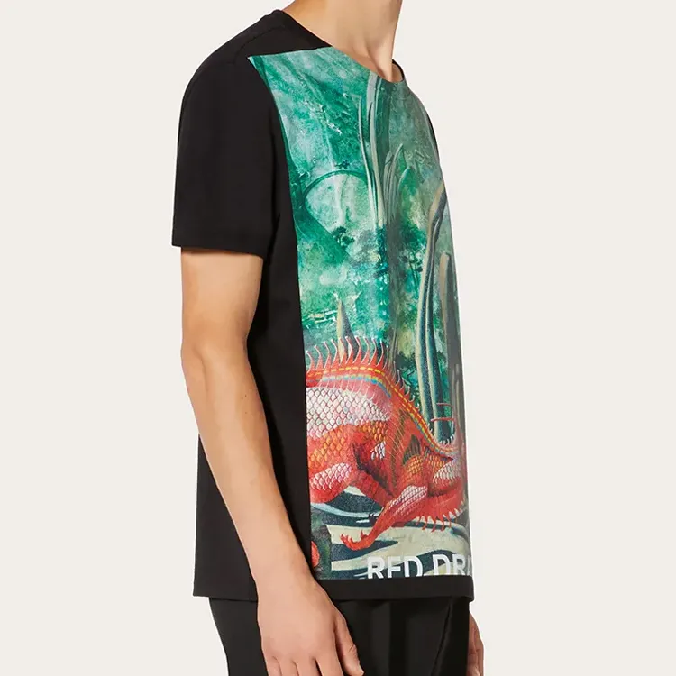 Valentino T Shirts Men Black-3