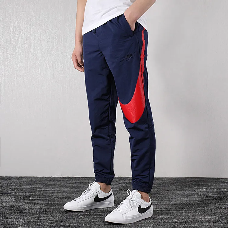Nike Sport Swear Knitted Sweatpants Men's Navy Blue-3