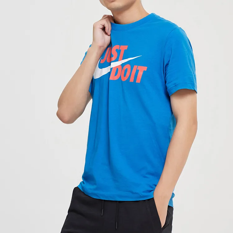 Nike T-Shirt Men's Light Clear Blue-3