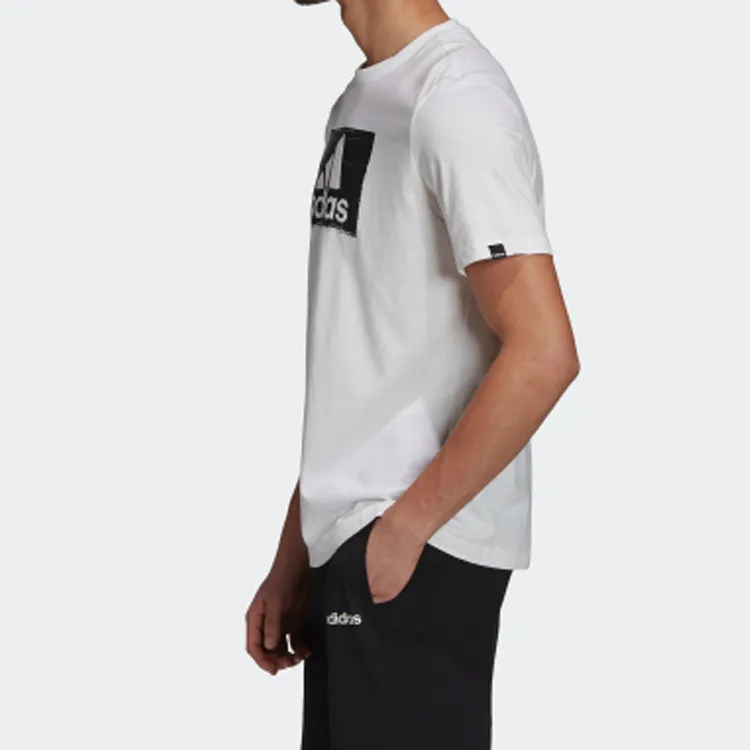 Adidas T Shirts Men White-3