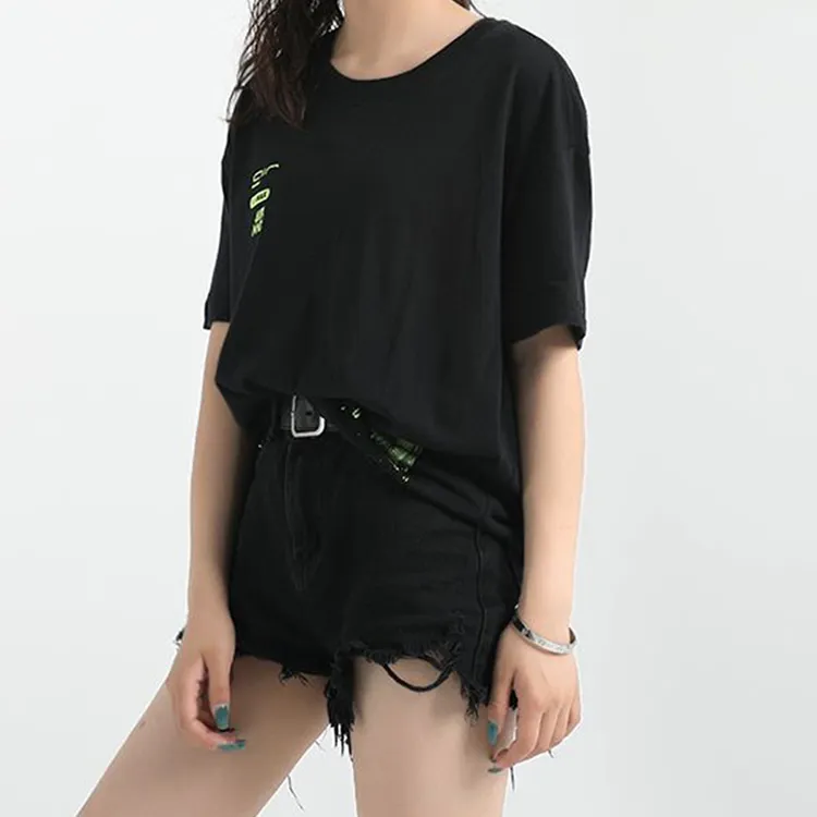 Nike T Shirt Women's Black Green-3