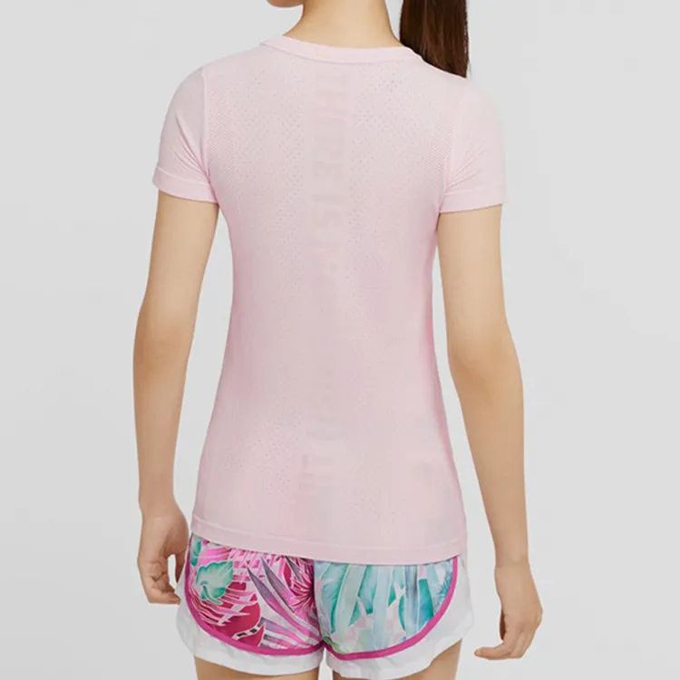 Nike Set-in Sleeve T-Shirt Women's Foam Pink-3