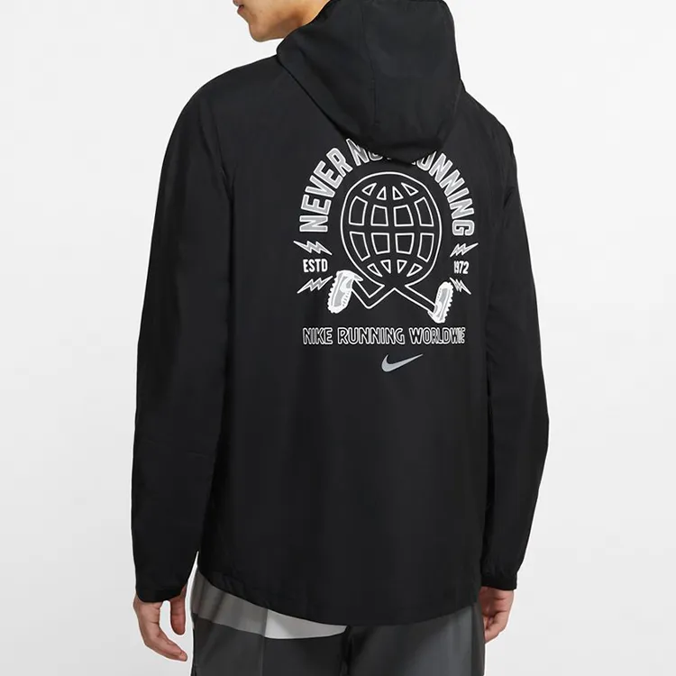Nike Jackets Men Black-3