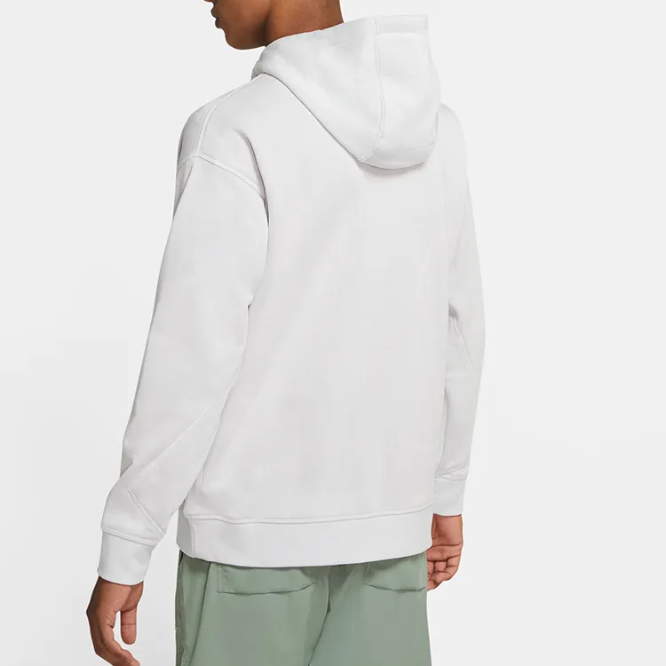 Nike Sweatshirts Men Gray White-3