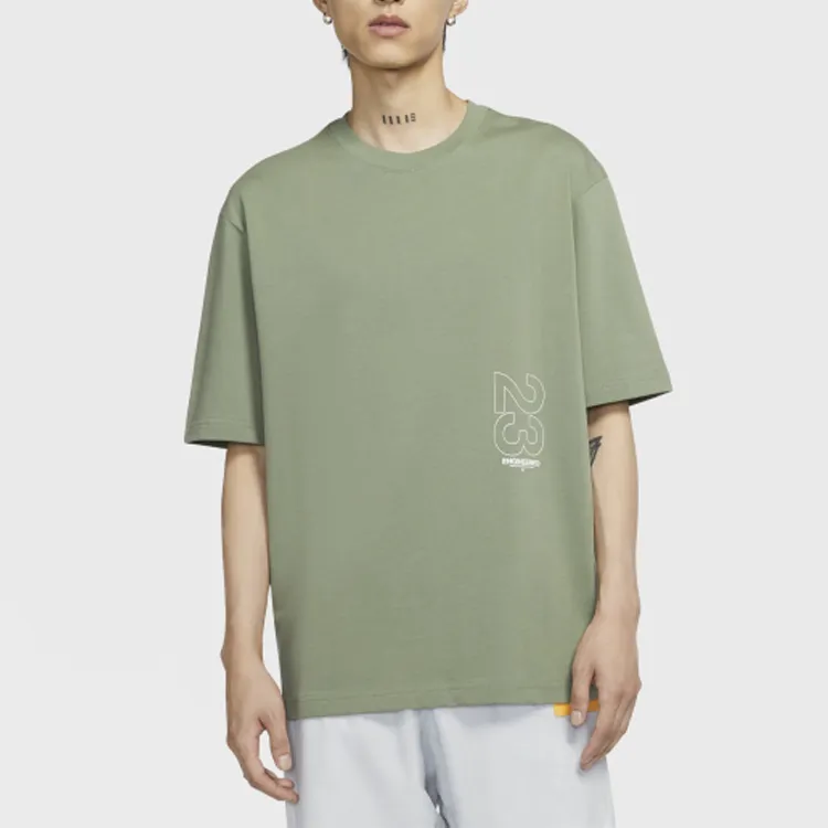 Jordan T Shirts Men Green-2