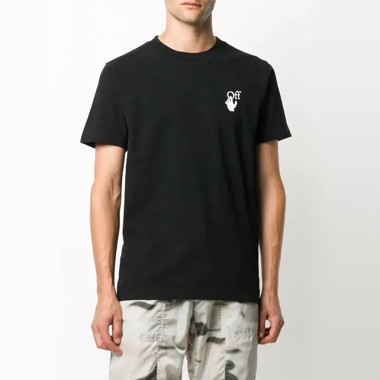 OFF WHITE Slim Fit Cut Here Arrows T shirt-1