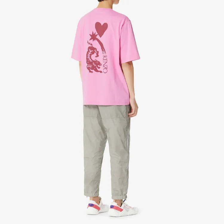 KENZO T Shirts Men Pink-4